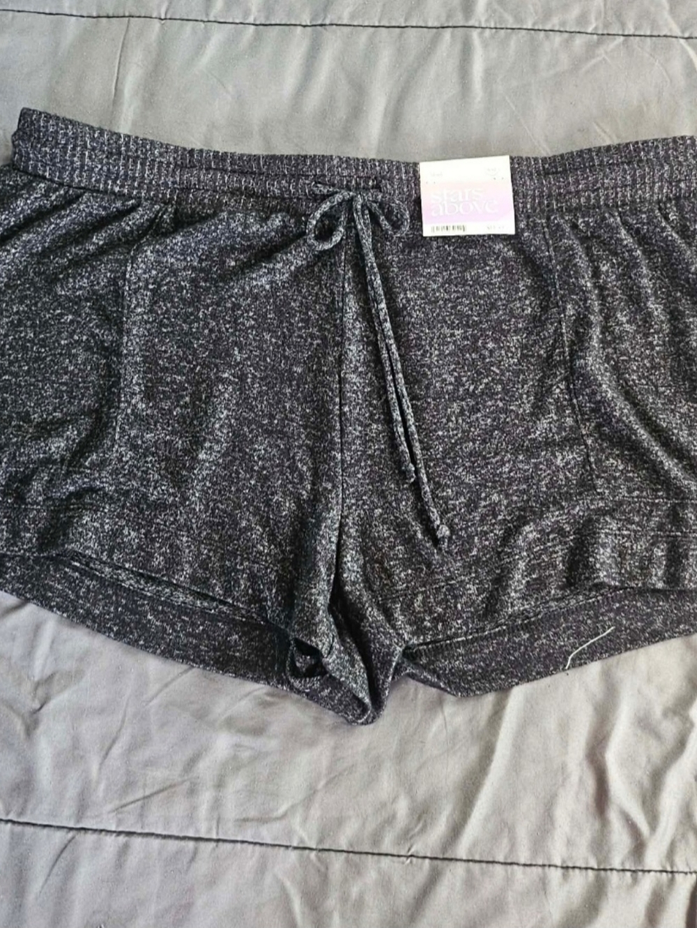 Women's size XXL black shorts, brand is Stars Above